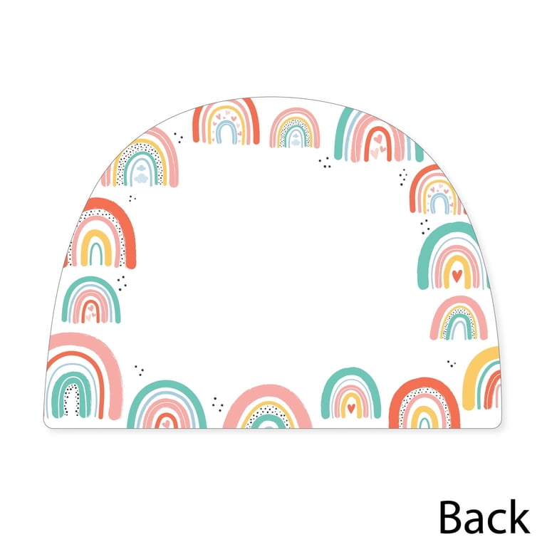 Personalised Photo Thank You Cards - Rainbow Vintage Design, Pack Of 10, With Envelopes 11 thumbnail image