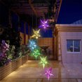 thumbnail image 4 of Campanas de viento solares con estrellas LED que cambian de color, regalo, portátil, impermeable, móvil, estrellas románticas, campanillas de viento con estrellas solares LED, luces de campanas de viento, regalos para mamá, festival, patio, jardín, decoración al aire libre oso de fresa Electrónica, 4 of 5