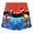 Red / black / blue, variant on Marvel Spider-Man UPF 50+ Swim Trunks Bathing Suit Toddler to Big Kid