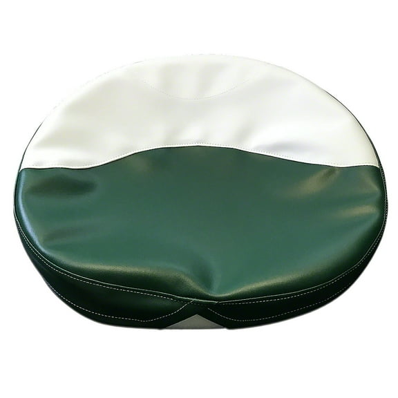 Tractor  Seat Pad (White & Green) Fits White / Oliver Tractor