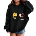 thumbnail image 2 of SOFTCCLO Boys Hoodies Fashion Print Drop Shoulder Lightweight Fall Loose Pullover Hoodie Top Hoodies for Boys Size 4-5Y, 2 of 4