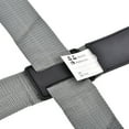 thumbnail image 3 of Uxcell Luggage Strap Suitcase Belt with 2 Buckles, 2Mx5cm Cross Adjustable PP Travel Packing Accessory Gray, 3 of 5