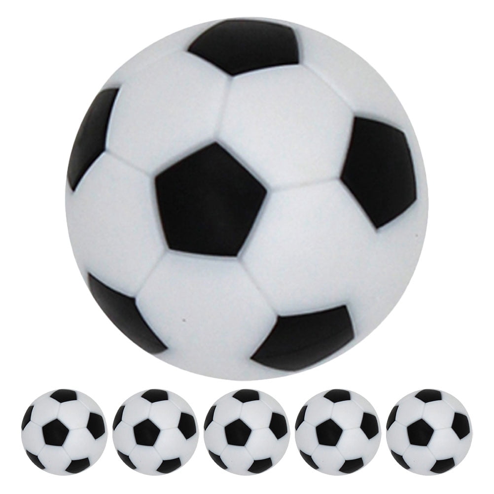 6 Balles De Baby-foot – Mini Ballons 2,3 Cm Pour Table De Foot – Polypropylène, Silencieuses, Pour Enfants Et Adultes