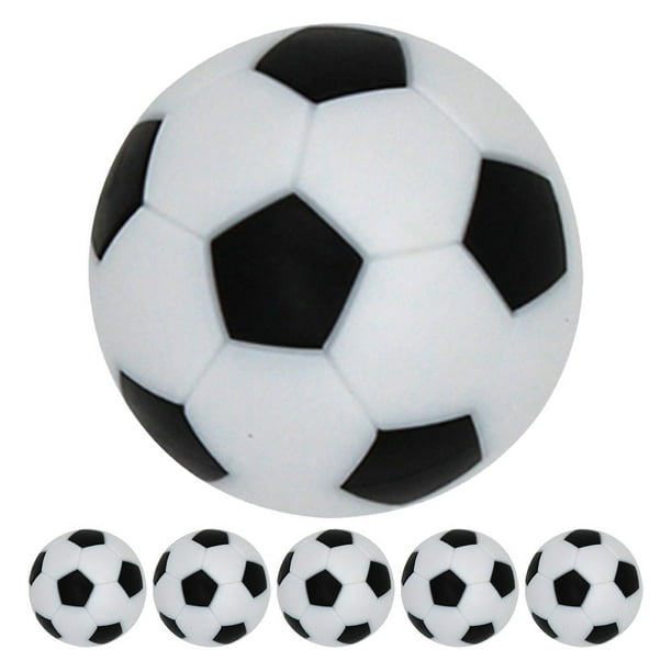 6 uds Mini pelotas de futbolín futbolín de mesa balones de fútbol de repuesto balones de fútbol de mesa
