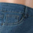 thumbnail image 7 of Women's Pants for Work Casual Plus Size Jeans High Waisted Pull On Leggings Stretchy Denim Jeggings Thermal Winter Trousers Pants for Women, 7 of 7