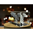 thumbnail image 3 of Typhon Art | 3d Engraved Crystal Keepsake | Typhone Gift | Home Decor |Clear | AB Crystal Collection, 3 of 6