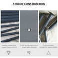 thumbnail image 4 of Outsunny 10' x 13' Outdoor Patio Gazebo w/ Steel Frame and Curtains, Grey, 4 of 10