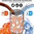 thumbnail image 3 of Modern 30oz Handheld Travel Tumbler with Handle – Double Wall Stainless Steel Insulated Cup, Flip Straw Lid, Leak-Proof & BPA-Free for Hot and Cold Drinks – Durable Coffee & Juice Mug White, 3 of 7