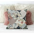 thumbnail image 4 of Arizona Floral Patches Throw Pillow with Removable Cover in Peach 18x18, 4 of 7