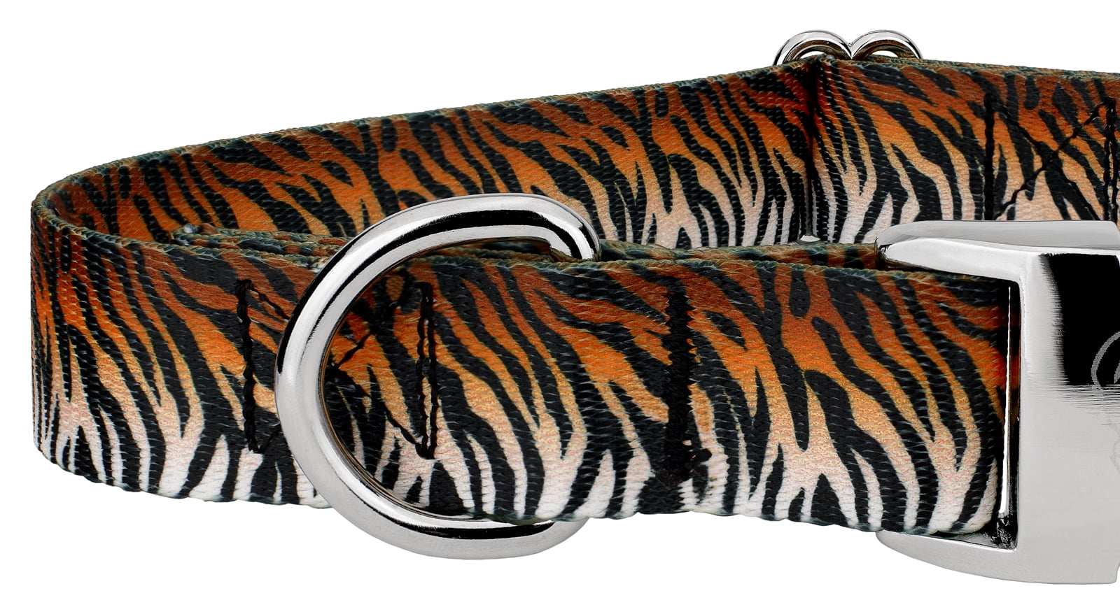 Country Brook Petz® Premium Bengal Tiger Stripes Dog Collar, Large