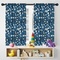 thumbnail image 5 of Blackout Kids Curtains,Pioneer Flower Floral Print Pattern Childrens Insulated Curtains Set Of 2,Bedroom Essentials,Toddler Room Decor 42"x54", 5 of 5