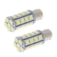 thumbnail image 2 of 1 par 1157 5050 30SMD Bombilla de luz de freno y luz trasera blanca de señal de giro para coche BAY15D BA15D BA15Ste, 2 of 7