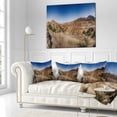 thumbnail image 3 of Designart Hatta Mountains Landscape - Photography Throw Pillow - 18x18, 3 of 5