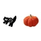 thumbnail image 1 of Reloj De Pared Colgante De Acrílico Con Cojín De Calabaza De Peluche, Ideal Para Dormitorio, Cocina, Sala De Estar O Estudio., 1 of 8