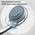 thumbnail image 5 of Wrjufa High-Pressure Handheld Shower Head with Three Spraying Modes, Nozzle Hard Water High-Pressure Shower Head for Low Water Pressure Environments Sliver, 5 of 7