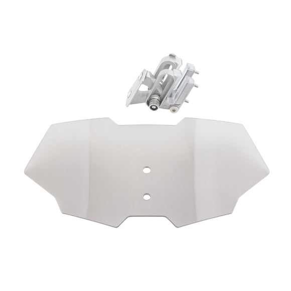 Parabrisas de motocicleta, accesorios de protección, pantalla de repuesto Gris