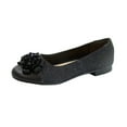 thumbnail image 5 of FUZZY Caroline Women's Wide Width Slip-on Dress Flats with Bow, 5 of 10