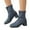 Blue, variant on Oyedens Women's Ankle Boots Fashion Casual Square Toe Block Heels Ankle Booties Mid Calf Dress Boots