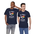 thumbnail image 6 of 12 foot Skeleton Club funny LGBTQ pride Giant Skelly Unisex Leisure T-shirt, 6 of 7