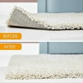 thumbnail image 3 of Rug Tape , 10 Pcs Double Sided Non Slip Reusable Rug Stopper, Washable Rug Tape for Hardwood Floors, Tile Floors, Carpets, Floor Mats, Wall (Black), 3 of 5
