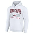 thumbnail image 2 of Men's Starter White Carolina Hurricanes  Graphic Pullover Hoodie, 2 of 3