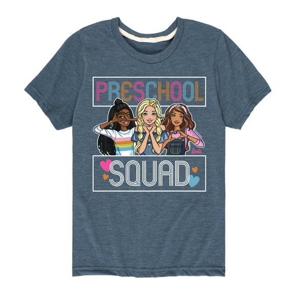 Barbie - Back To School - Preschool Squad - Toddler And Youth Short Sleeve Graphic T-Shirt