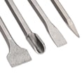 thumbnail image 2 of Labymos 4pcs SDS Plus Chisel Set Point Groove Gouge Flat Chisels 250mm, 2 of 8