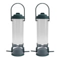 thumbnail image 2 of Bird Feeder, Hanging Easy To Fill Strong Plastic Wild Bird Feeder 2 Set  for Courtyard, 2 of 7