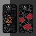 thumbnail image 5 of Funda de teléfono de Anime para Cool-N-Narutos iPhone 16 15 14 13 12 11 Mini Pro Max X XR XSMax 7 8 Plus, funda trasera transparente mate, 5 of 5
