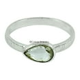 thumbnail image 2 of Crystal Quartz Natural Gemstone Ring, Proposal Ring, Promise Ring, Solitaire Ring, Thin Ring, Sister&nbsp;Gifts, Engagement Ring For Women, Teacher&nbsp;Appreciation Gifts (Crystal Quartz, 7), 2 of 4