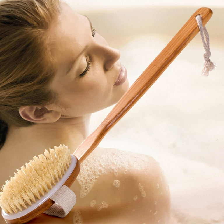 Long Handle Bath Brush Skin Massager Body Brush Bathroom