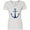 AA-White, variant on Inktastic Anchor Nautical Women's V-Neck T-Shirt
