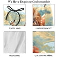 thumbnail image 4 of luoweisi Men's Beach Shorts Quick Dry Swim Trunks with Mesh Lining Kangaroo 2XL, 4 of 5