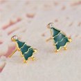 thumbnail image 3 of Pendientes de Navidad de dibujos animados de moda para mujer Pendientes de campana de Santa Wmkox8yi sjalhkljlk4514, 3 of 3
