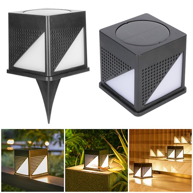Lámparas Solares Xihbxyly para Jardín Al Aire Libre con Sensor de Luz Batería de 800Ma Ip65