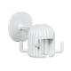 thumbnail image 1 of Bewildely Gancho giratorio autoadhesivo de servicio pesado Soporte para rack de interior Blanco Accesorios de baño Blanco, 1 of 6