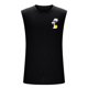 thumbnail image 4 of Camisetas de Algodón de Cuello Alto para Mujeres Pullover Deportivo de Alta Elasticidad sin Mangas, Cuello Redondo Tanque de Fitness para Entrenamientos Y Ocasional, 4 of 5