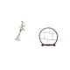 thumbnail image 5 of Elegante Figura De Bailarina Con Soporte De Exhibición De Madera, Escultura De Arte Moderno Para Dormitorio, Oficina, Decoración Del Hogar, Organizador, Estante Antiguo, Regalo, 5 of 8
