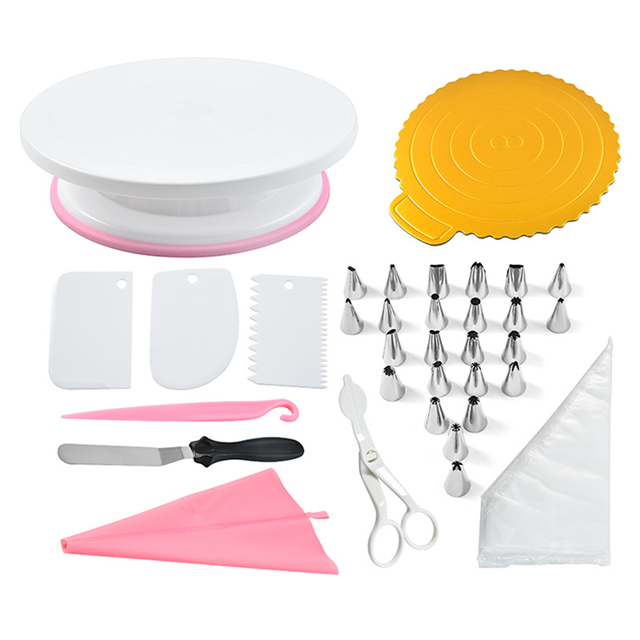 Juego de Herramientas para Hornear Timcorr Kit de Decoración de Pasteles 134 Uds Accesorios