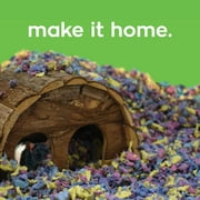 carefresh confetti natural paper small pet bedding, 50L