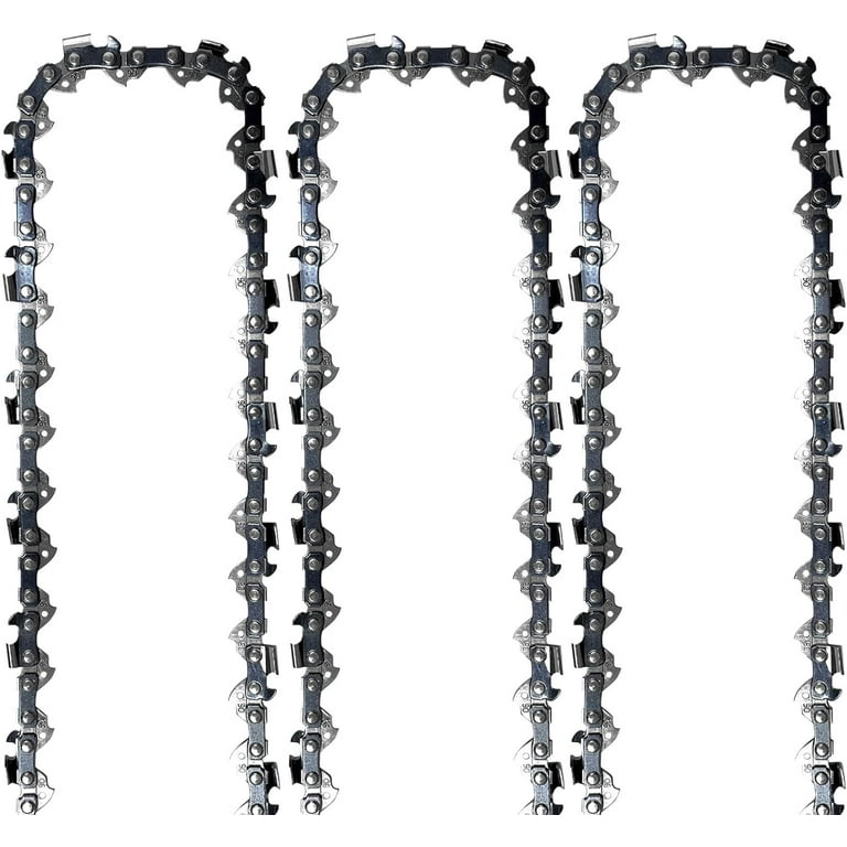  Opuladuo 3PC 8 Inch Chainsaw Chain, 8 Replacement Chain for  Black & Decker LPP120, LPP120B Pole Saw and More - 3/8 - .043 - 34 Drive  Links : Patio, Lawn & Garden