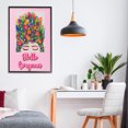thumbnail image 3 of Stupell Industries Eclectic Hello Gorgeous Floral Woman Black Framed Giclee Art, 20 x 30, by Pooja Dave, 3 of 8