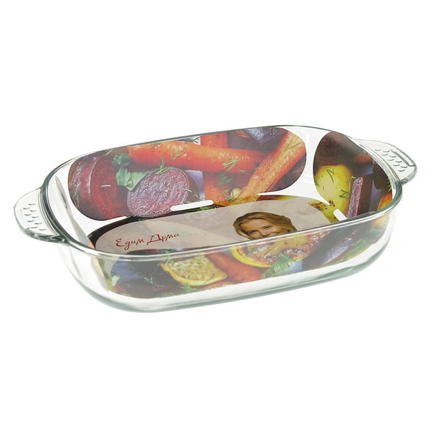 Perfect Home Bakeware bowl Clear Glass Rectangular Baker for Baking