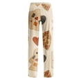 thumbnail image 7 of Trgacdwlo Funny Pumpkin Graphic Womens Pj Pants Fall Womens Halloween Pajama Pants Funny Ghost Graphic Elastic Waist Sleep Pants Women, 7 of 7