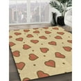 thumbnail image 2 of Ahgly Company Indoor Rectangle Patterned Mustard Yellow Area Rugs, 5' x 8', 2 of 6
