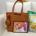 thumbnail image 3 of Bolsa De Hombro Bolsa de viaje de lona de compras de gran capacidad Moda multifunción para viajes Sywqhk Para Estrenar, 3 of 9