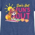 thumbnail image 3 of Paw Patrol - Skye Suns Out Funs Out - Toddler & Youth Girls Short Sleeve Graphic T-Shirt, 3 of 6
