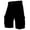 Black, variant on Mens Stretch Ripstop Cargo Shorts Color Block Lightweight Fishing Hiking Work Shorts Multi Pockets
