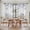 White, variant on Blue Beige Coastal Kitchen Curtain for Berdoom Living Room Cafe 72 Inch Length, Beach Starfish Summer Eucalyptus Tiers Curtains Light Filtering Drapes Rod Pocket Window Treatment 2 Panels 52"Wx72"L