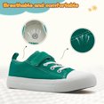 thumbnail image 2 of Toddler Shoes for Girls Boys Low Top Kids Canvas Sneakers Classic Adjustable Strap Casual Shoes Comfy Fashion Running Walking Sneaker Indoor Outdoor, 2 of 6